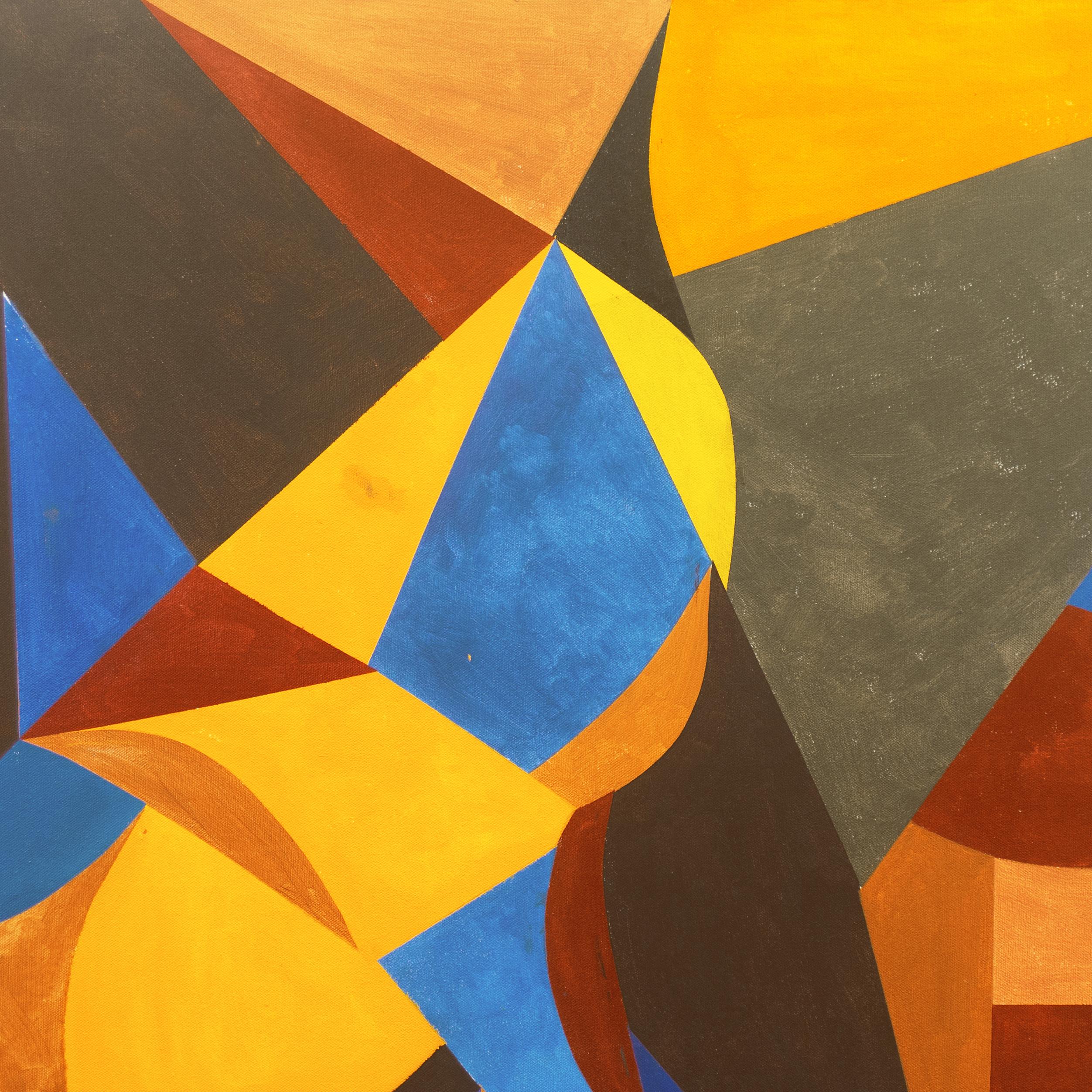 « Geometric II », Bay Area Abstraction, San Francisco Art Institute, Woman Artist en vente 1