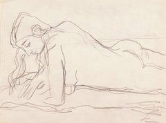 1950s Nude Drawings and Watercolors