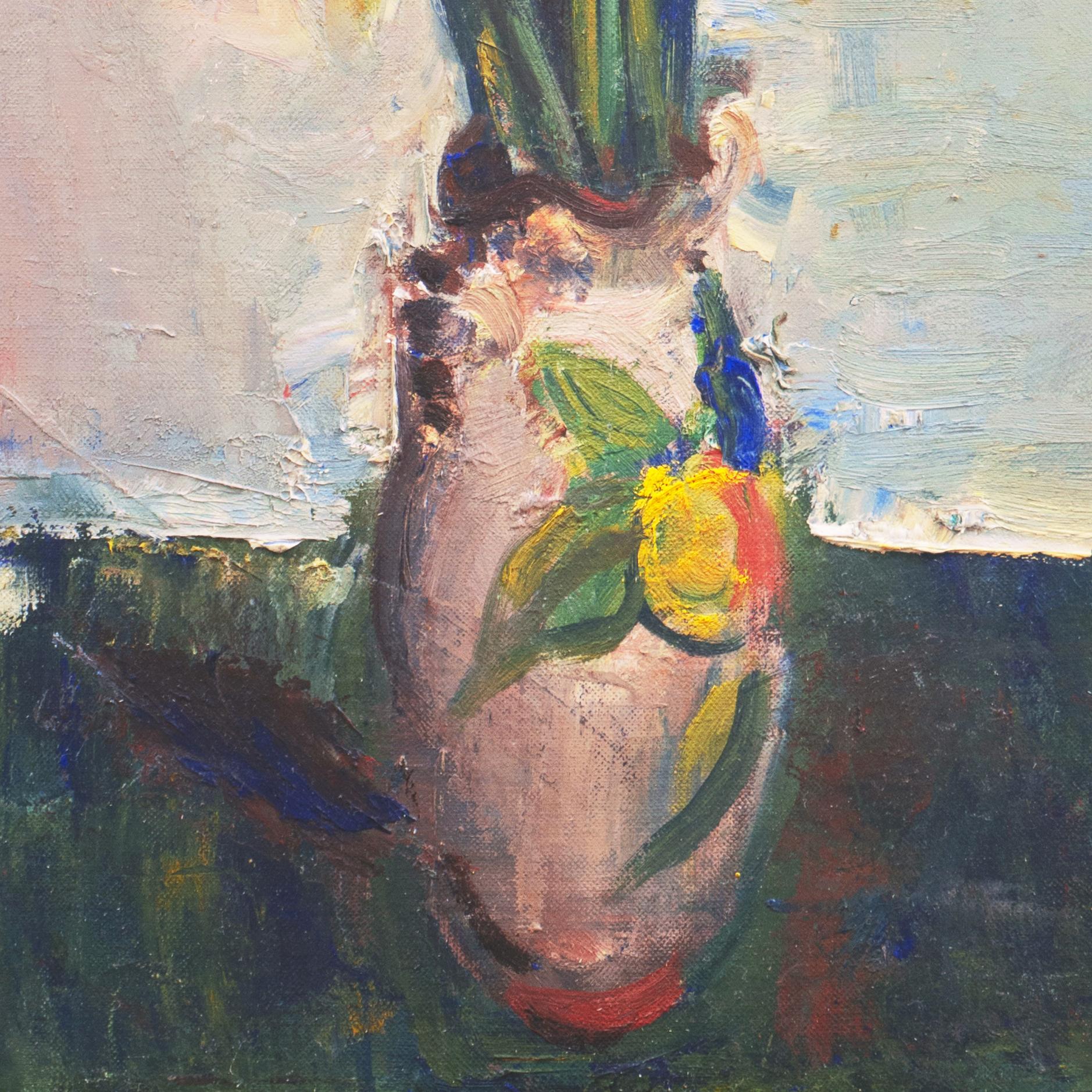 'Still Life of Daffodils', Lithuanian, Art Institute of Chicago - Painting by Anthony Cooper