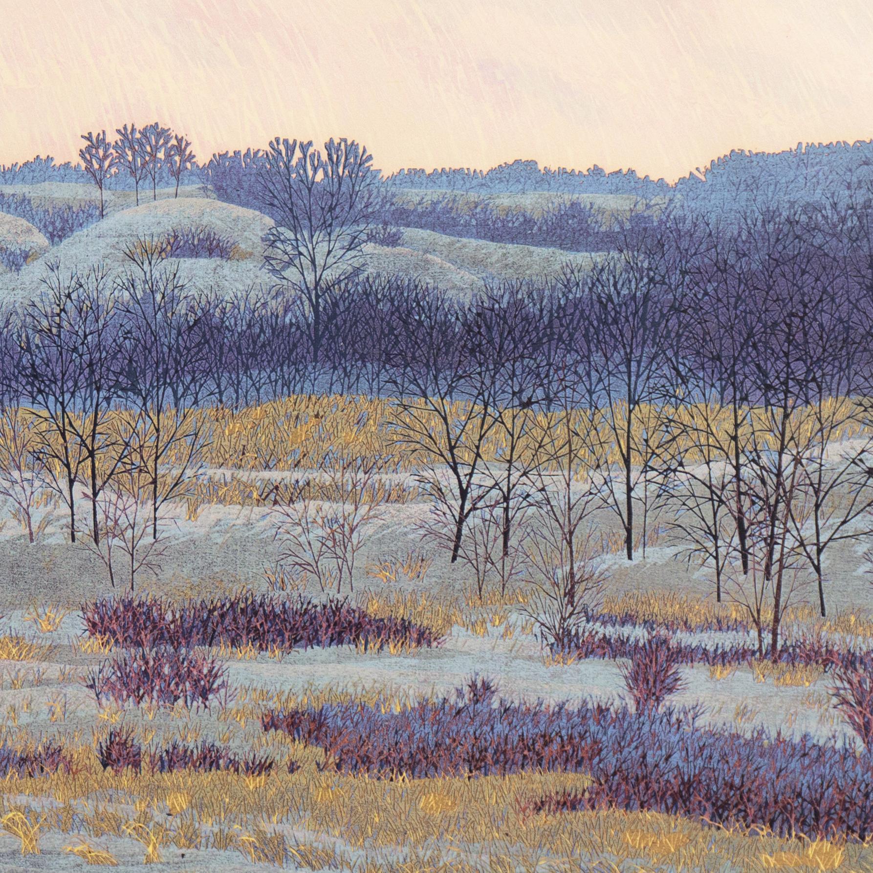 Holzgravur „A Winter''s Evening“, Smithsonian, Carnegie, Brooklyn Museum, AIC im Angebot 4