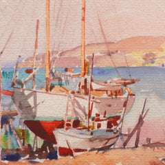 'Old Sausalito', San Francisco Bay, California Exhibition Piece, CSFA, CCAC, AIC