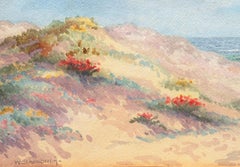 Vintage 'Carmel Dunes', Early California Woman Artist, Mark Hopkins Institute, Los Gatos