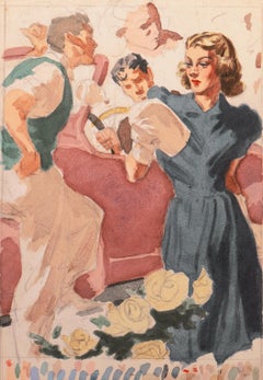 « Dusty Rose Convertible » Paris, Louvre, Salon d'Automne, Ac. Chaumière, LACMA