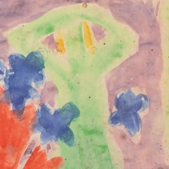 'Nude in Coral and Jade' Paris, Louvre, Académie Chaumière, California, LACMA