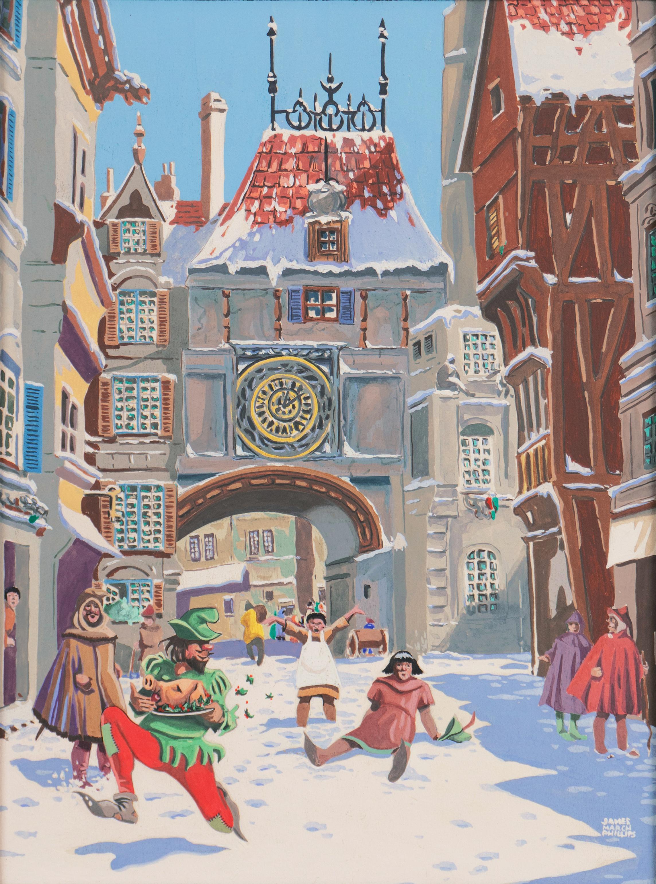 'The Thief from François Villon's Christmas', San Francisco Bay Area Illustrator