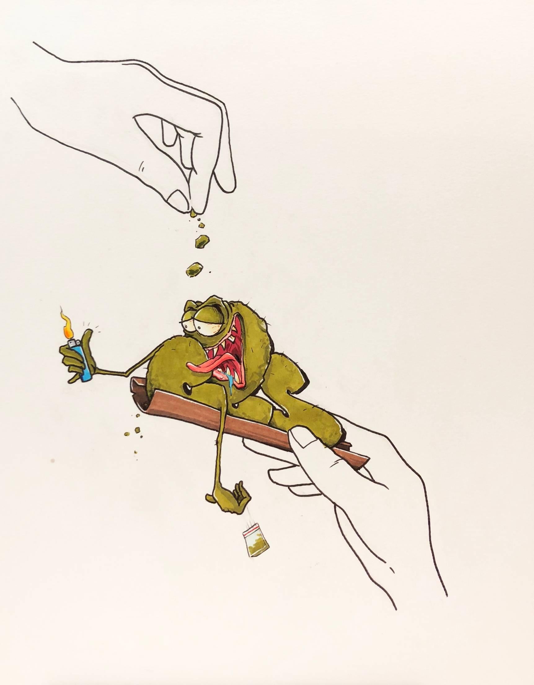 Rolling - Art by Ces