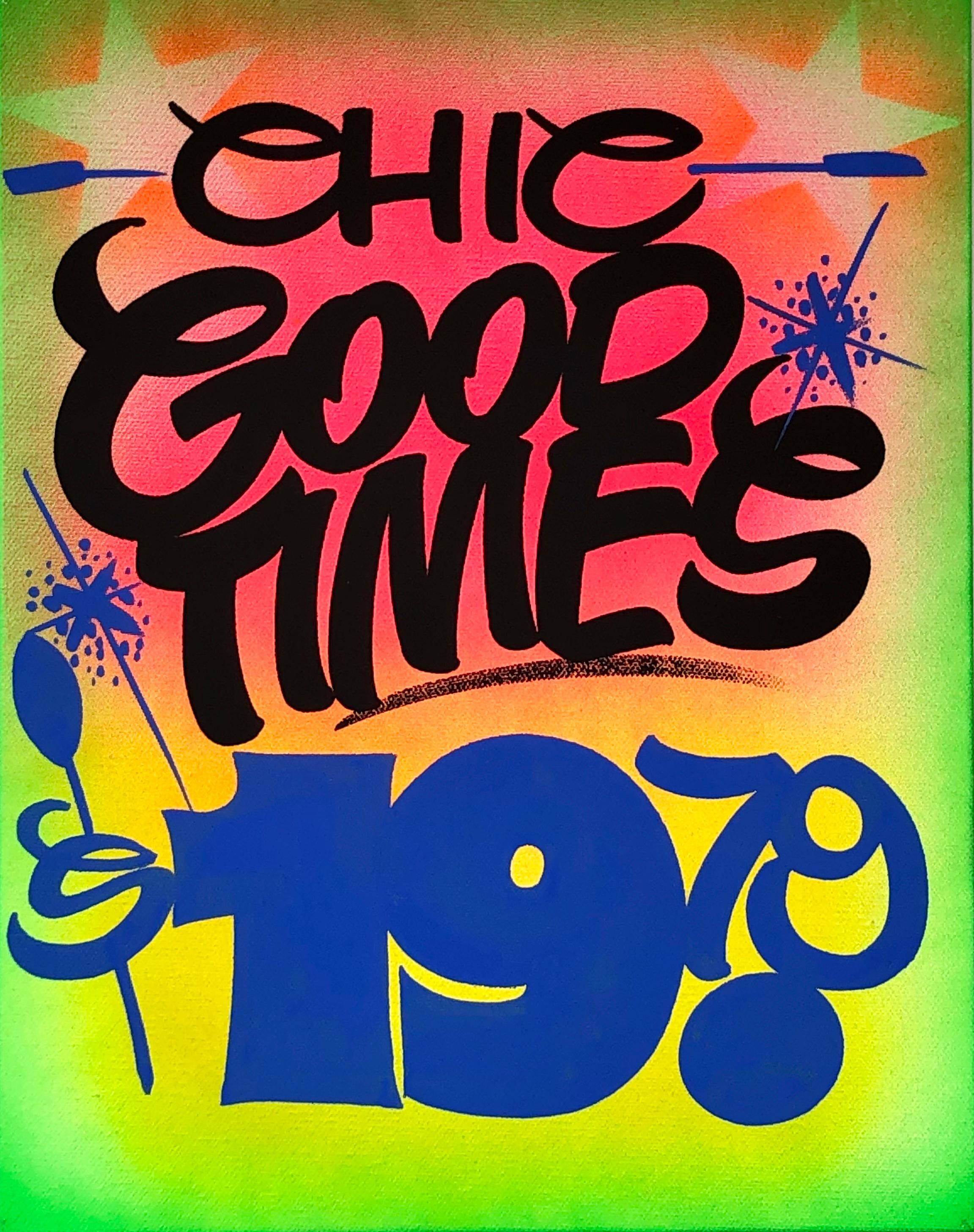Good Times - Painting by Paid