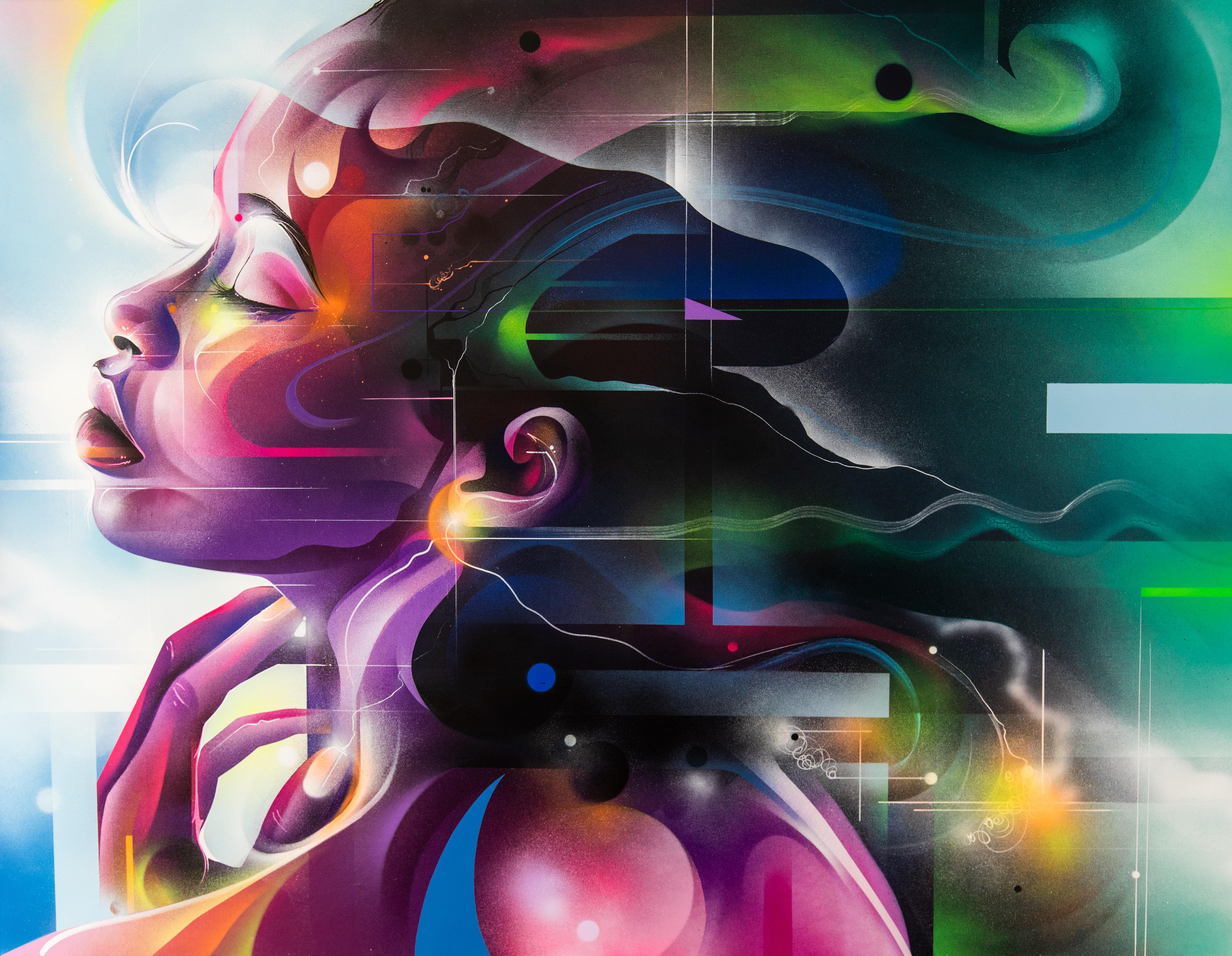 Unlimited Touch - Print by Mr Cenz