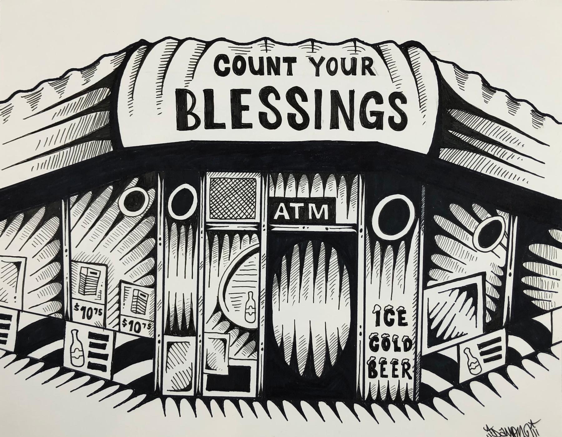 Count Your Blessings - Art by Damon Johnson