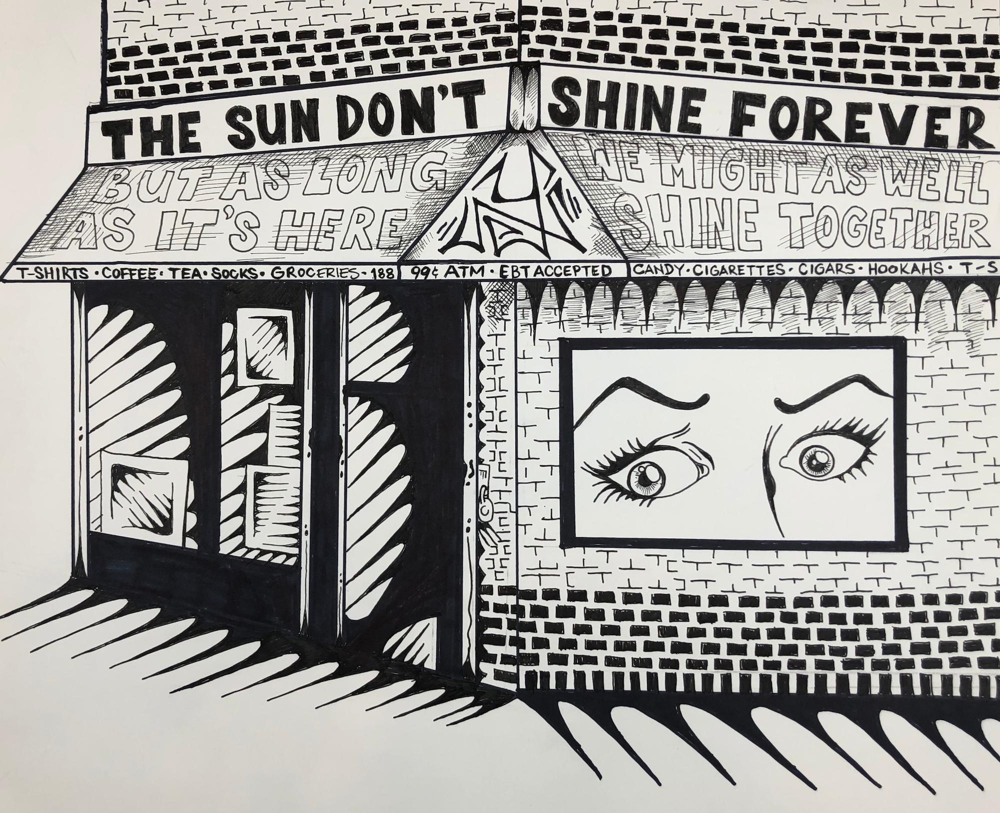 Sun Don't Shine - Art by Damon Johnson