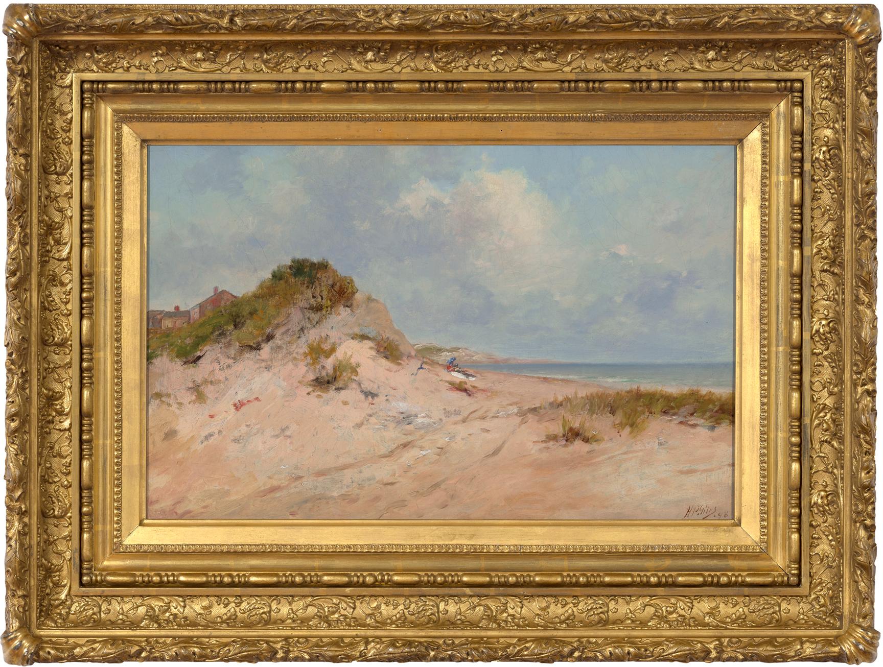 Horace P. Giles Figurative Painting – Salisbury Beach:: Massachusetts