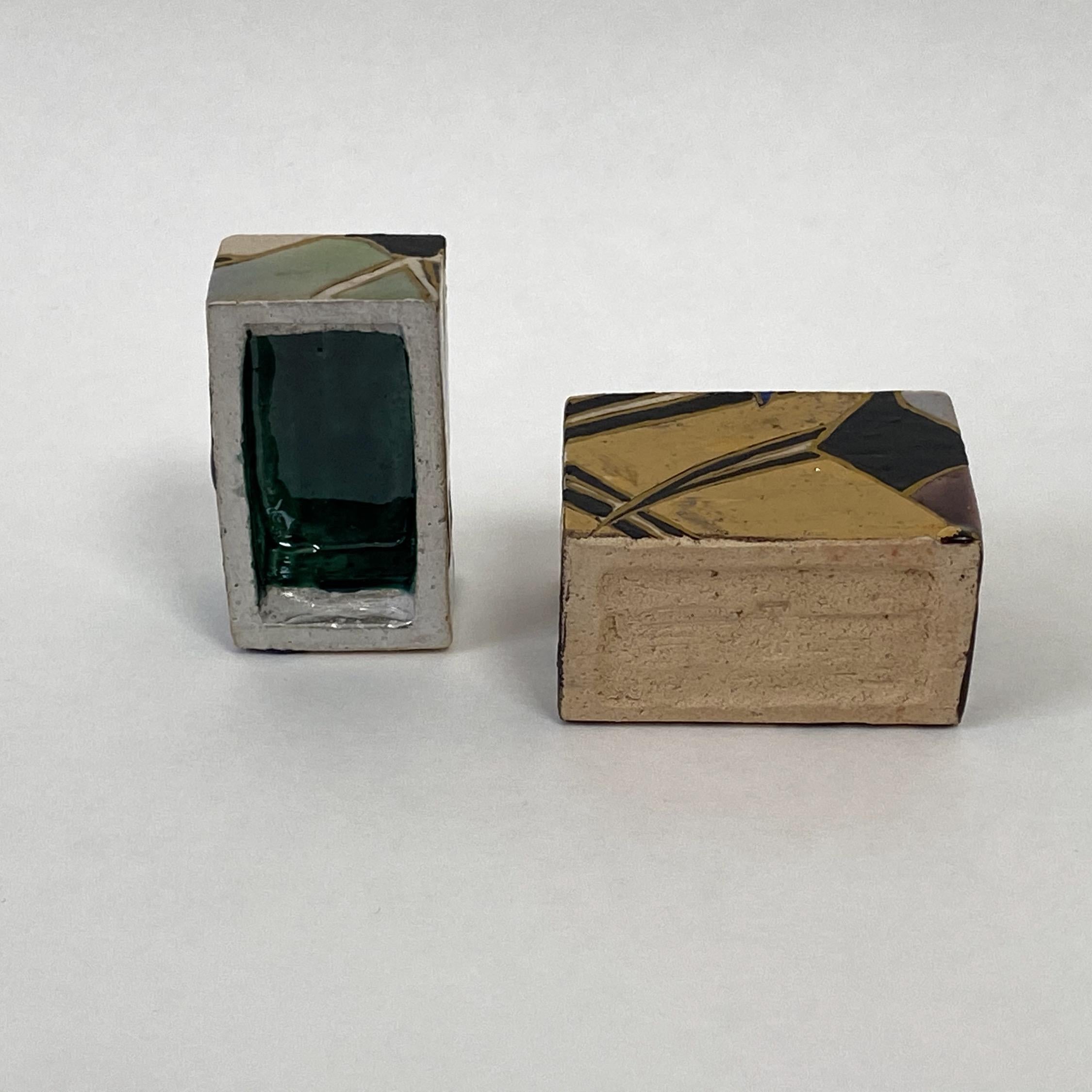 NAKAMURA TAKUO (b. 1945)
Green Box
Glazed stoneware with silver and gold
3 x 2.5 x 1.5 inches
With artist signed tomobako

Nakamura Takuo (b.1945), adventurously combines the traditional and the modern in his work. His ceramic art is inspired by the
