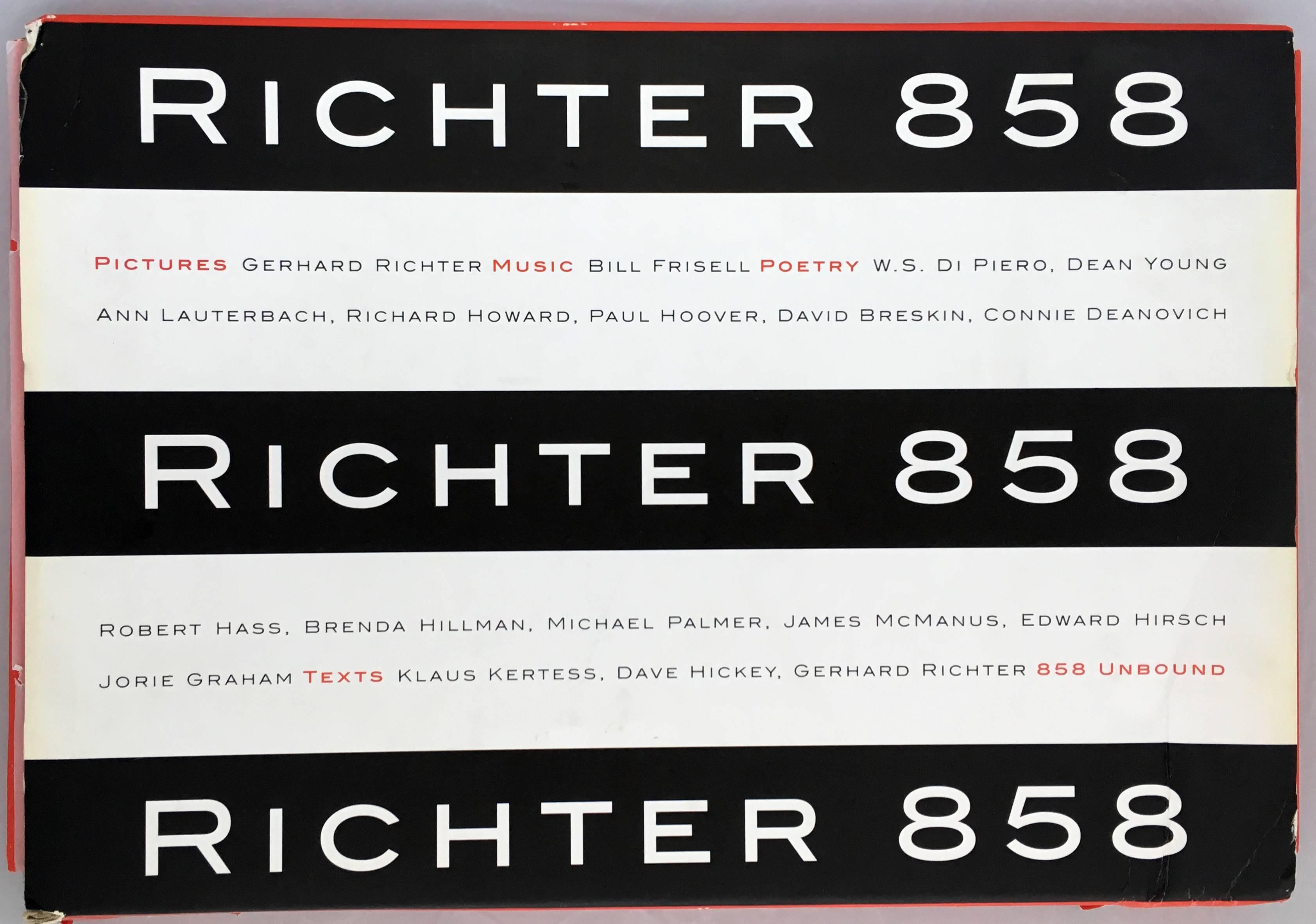 (after) Gerhard Richter Abstract Print - Gerhard Richter 858 (artist monograph + 8 offset lithographs) 