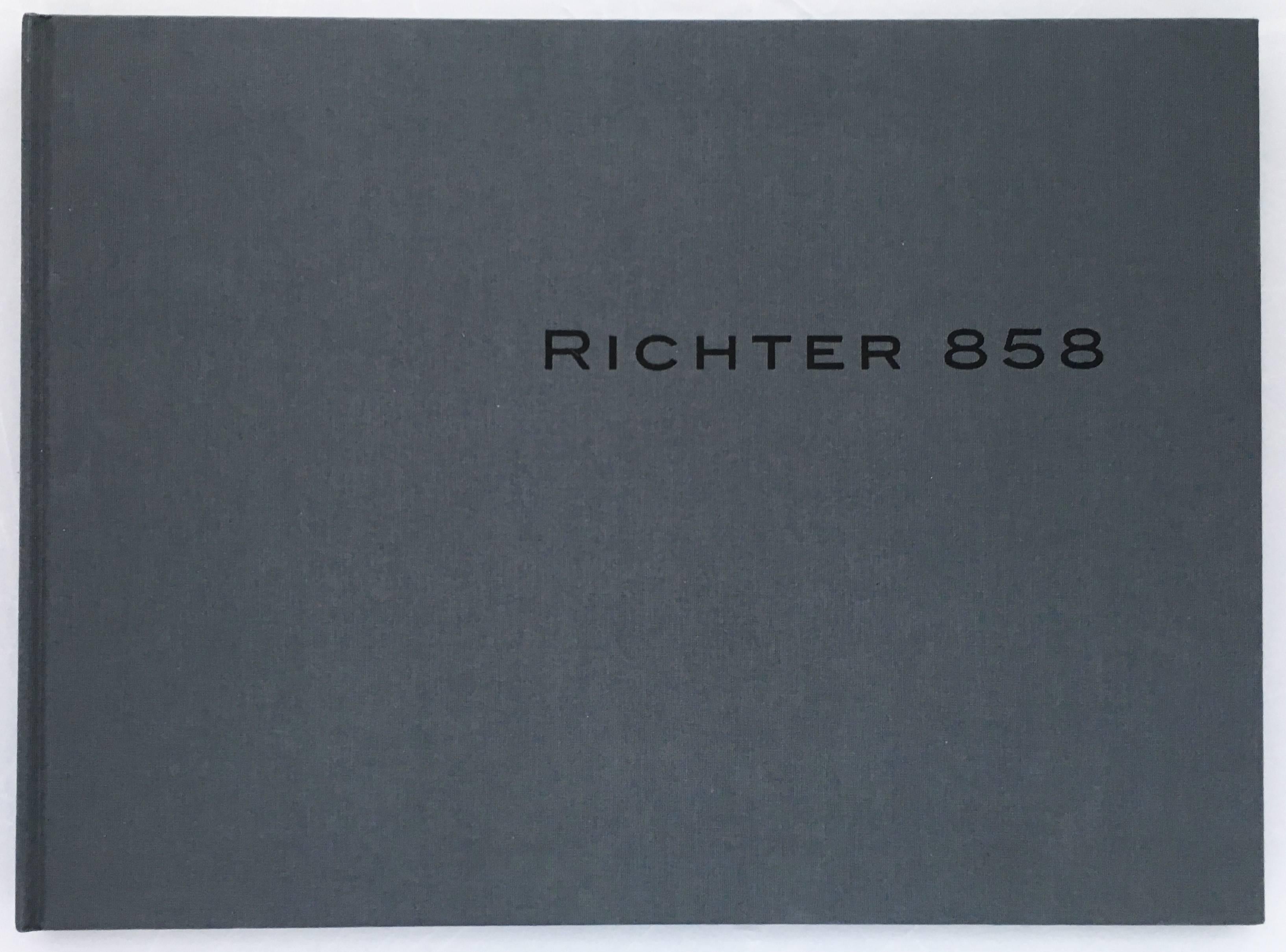 Gerhard Richter 858 (artist monograph + 8 offset lithographs)  - Print by (after) Gerhard Richter