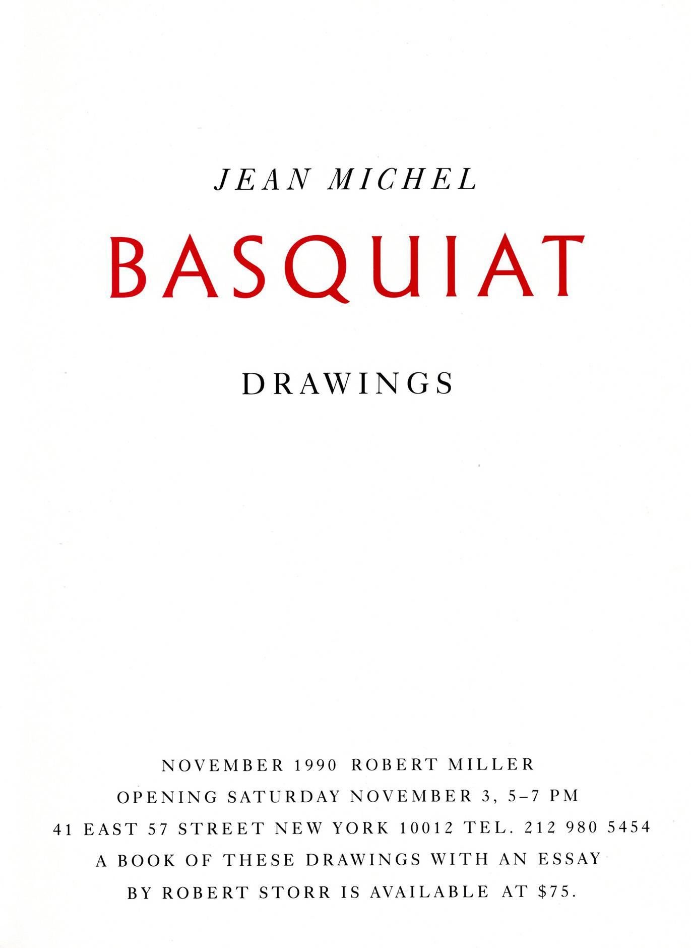 basquiat drawings