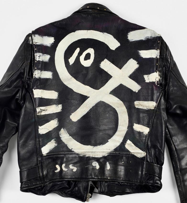 basquiat leather jacket