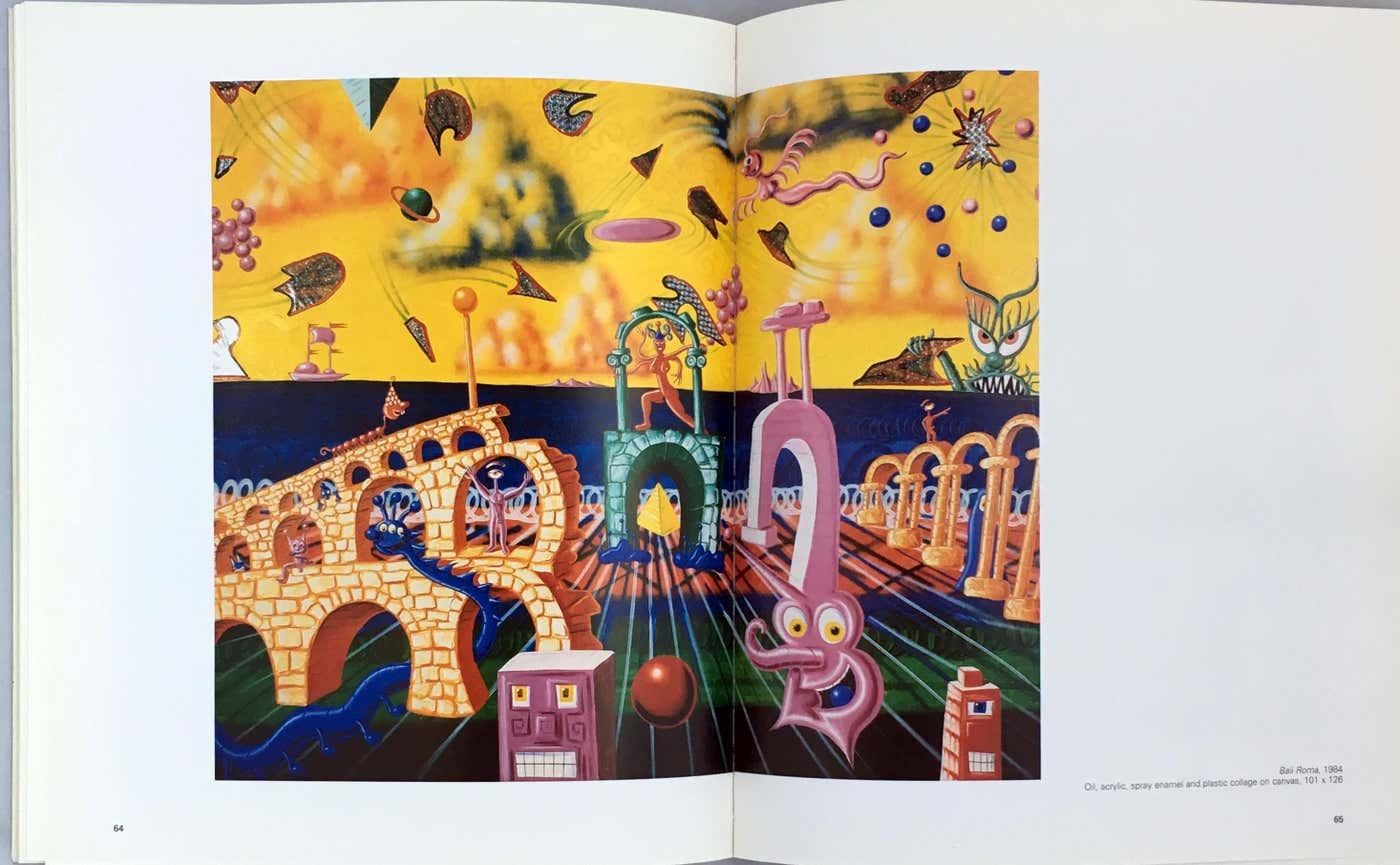Kenny Scharf book drawing 1998 (Basquiat Keith Haring Kenny Scharf Lio Malca) For Sale 6