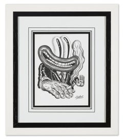 Baldur Helgason drawing 2018 (Baldur Helgason dog)