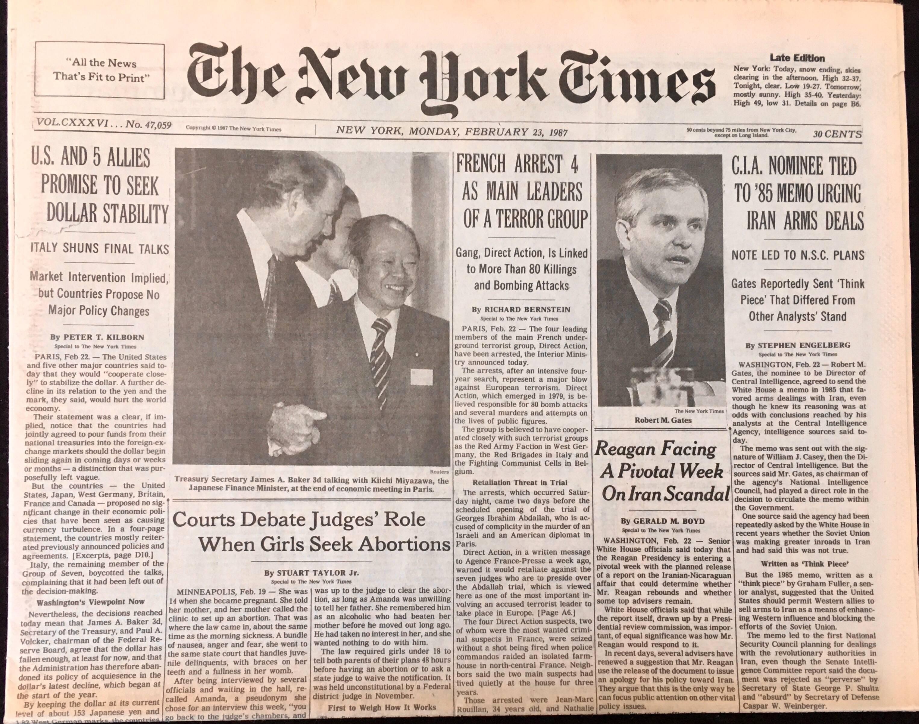 Andy Warhol stirbt! Satz von vier NY-Zeitungen von 1987, die Andy Warhols Tod ankündigen im Angebot 5