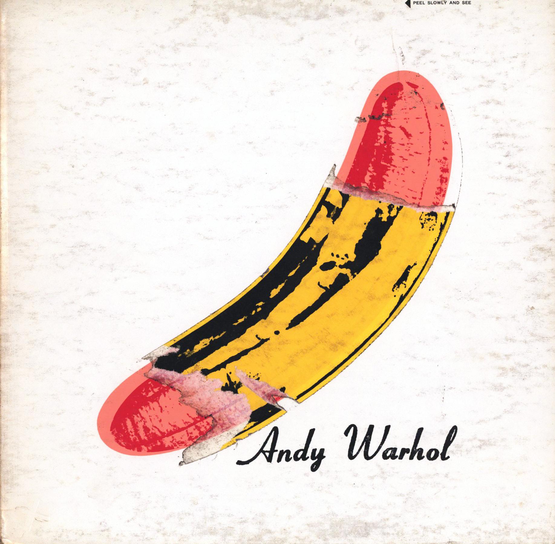 Andy Warhol Banana: Nico & The Velvet Underground Vinyl Record (set di 4 opere) 2