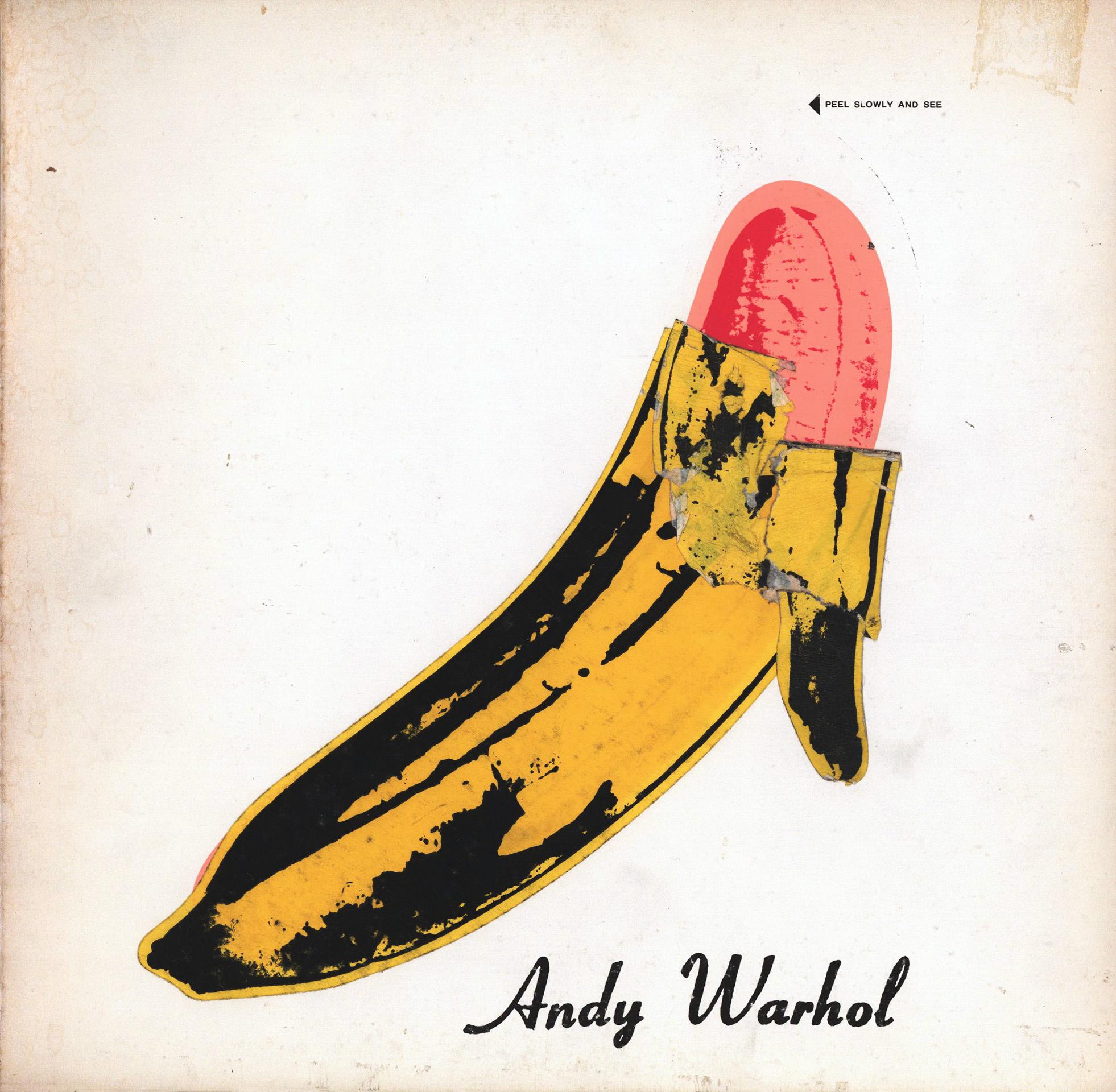 Andy Warhol Banana: Nico & The Velvet Underground Vinyl Record (set di 4 opere) 1