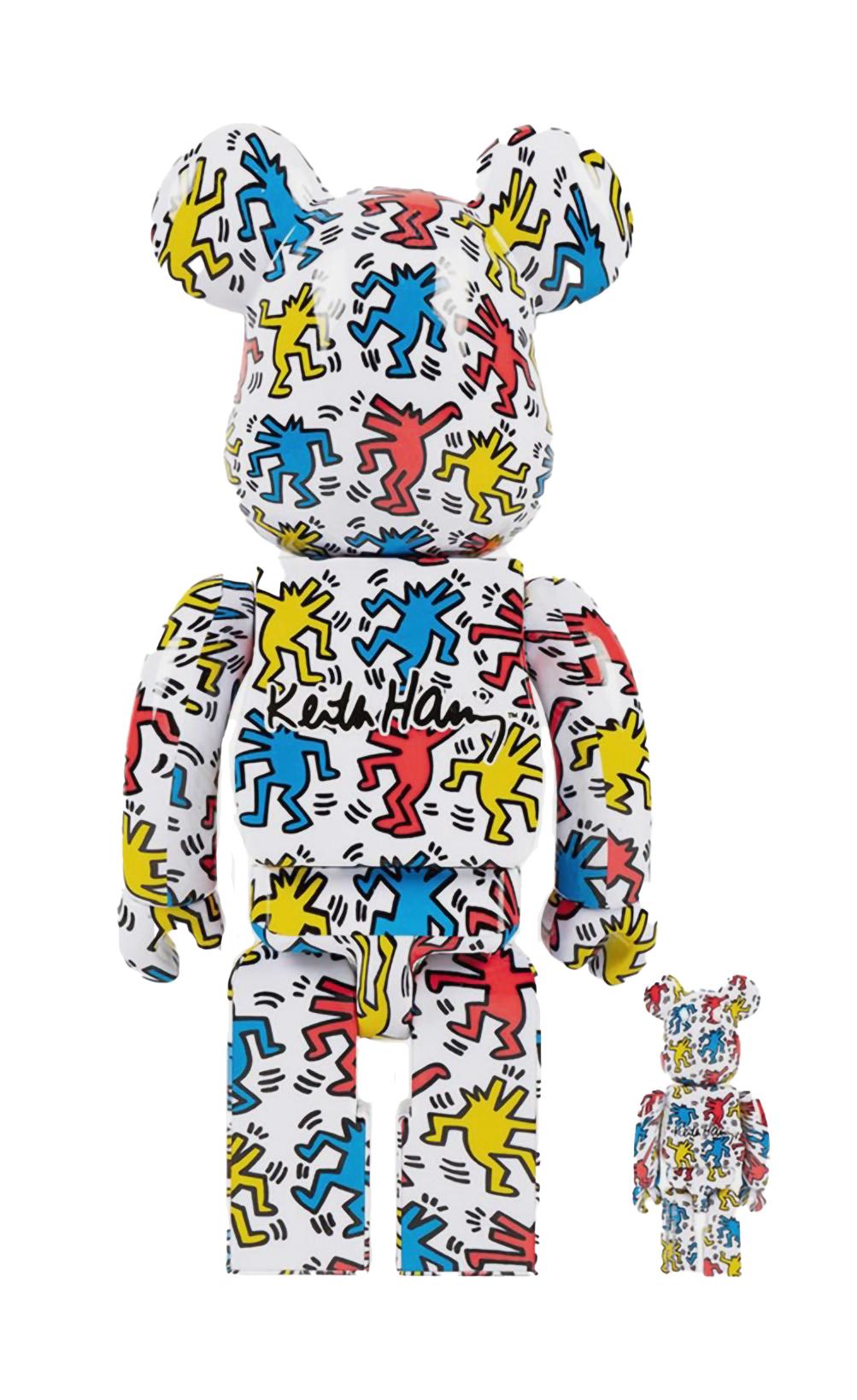 Keith Haring Bearbrick 400%  (Keith Haring BE@RBRICK) For Sale 1