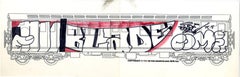 Blade Graffiti art 1992 (Blade train drawing Blade king of graffiti)