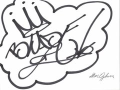 Graffiti-Kunst mit Klinge  (Blade Zeichnung Klinge Etikett)