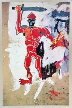 Basquiat Vrej Baghoomian Gallery 1989 (announcement)