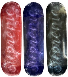 Set di 3 skateboard SUPREME (Supreme skate decks 2019)