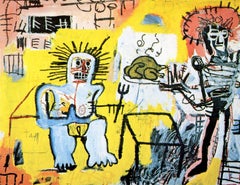 Basquiat Annina Nosei Gallery 1982 (announcement card)