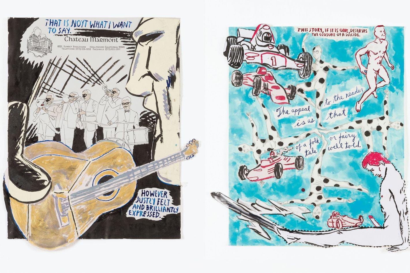 Raymond Pettibon Marcel Dzama Livre d'artiste 2016 (Raymond Pettibon zine) en vente 1