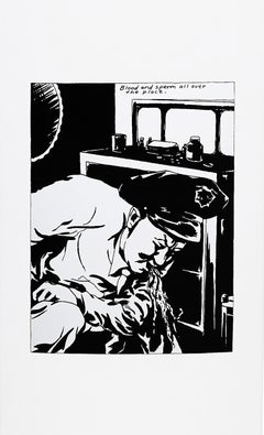 Raymond Pettibon Supreme skate deck (Raymond Pettibon skateboard deck)