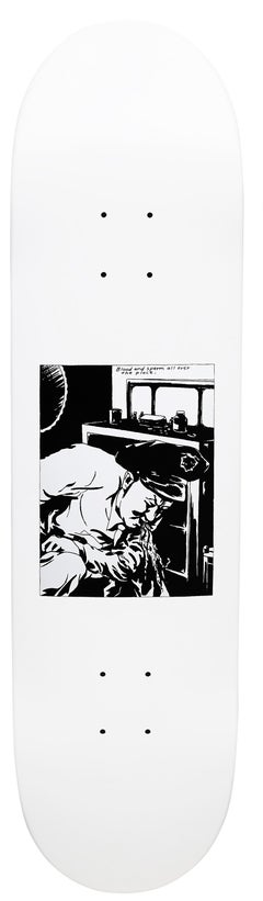Raymond Pettibon Supreme skate deck (Raymond Pettibon skateboard deck)