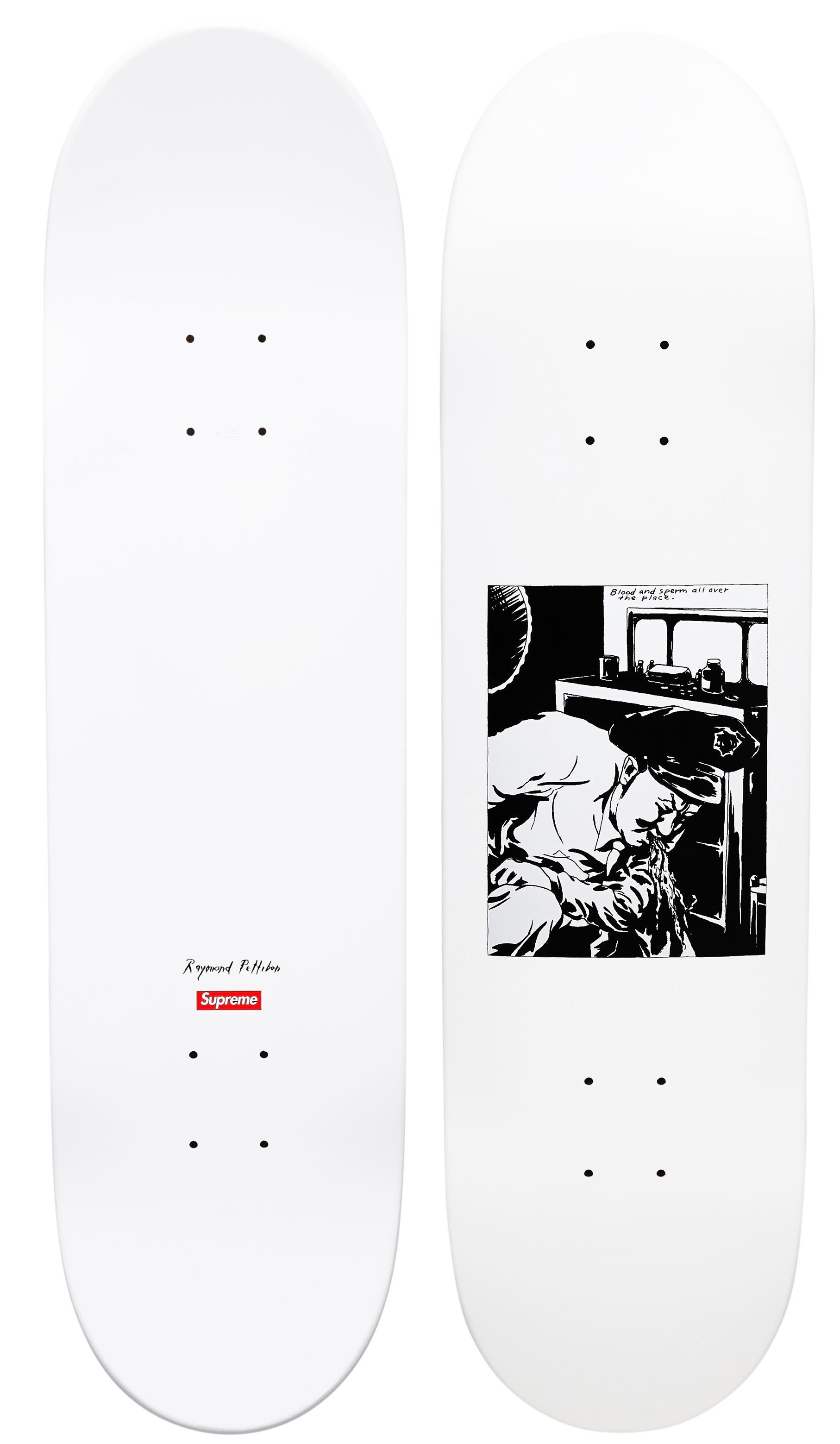 Raymond Pettibon Supreme skate deck (Raymond Pettibon skateboard deck) en vente 4