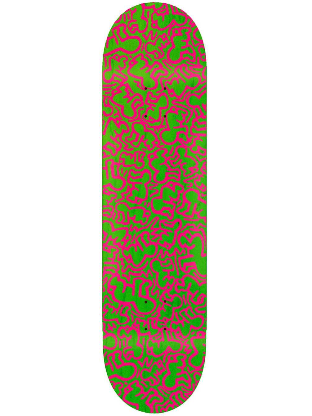 Keith Haring crawling baby Skateboard Deck (Keith Haring skate deck)