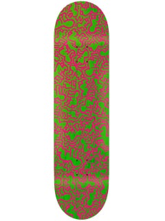 Keith Haring crawling baby Skateboard Deck (Keith Haring skate deck)