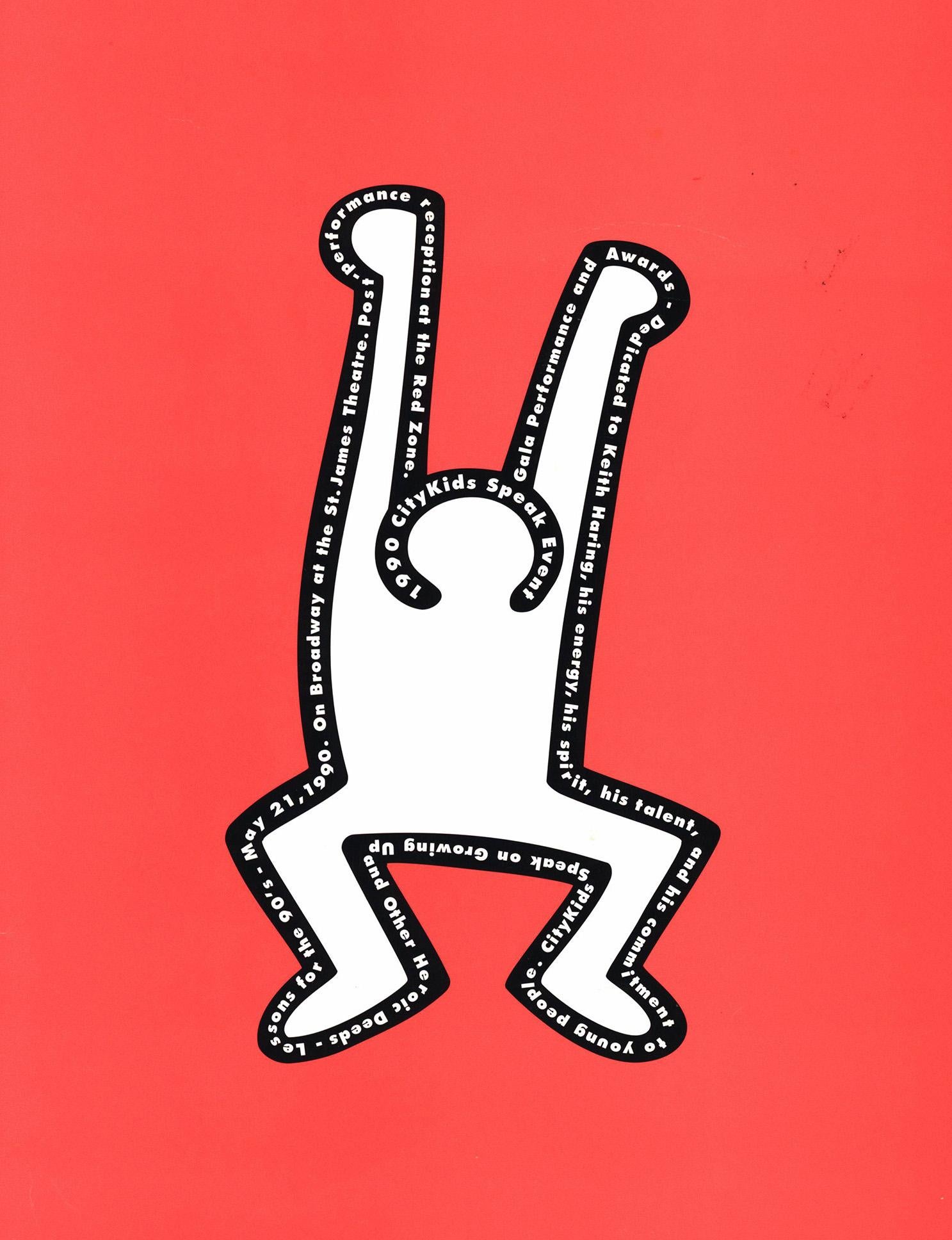 Keith Haring Citykids program 1990 For Sale 1