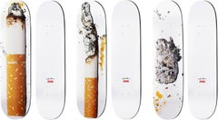 Urs Fischer x Supreme, a Set of Three Skate Decks