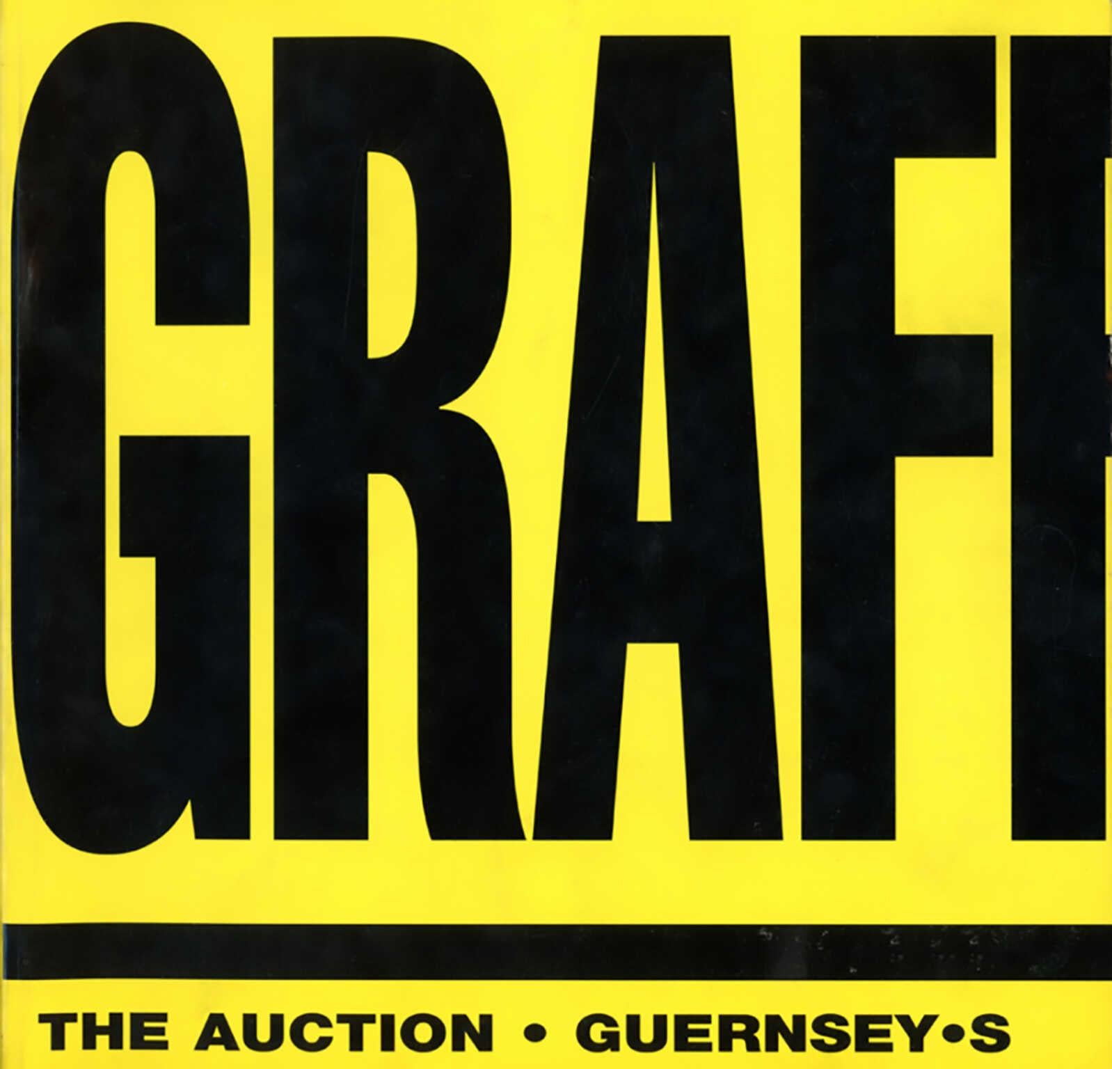 Catálogo de la subasta de Graffiti de Guernsey 2000
