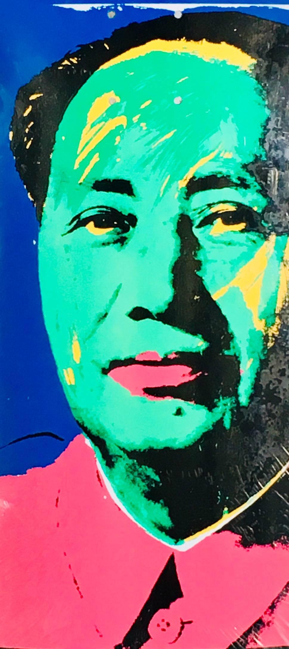 Andy Warhol Mao Skateboard Deck - Print Pop Art di (after) Andy Warhol