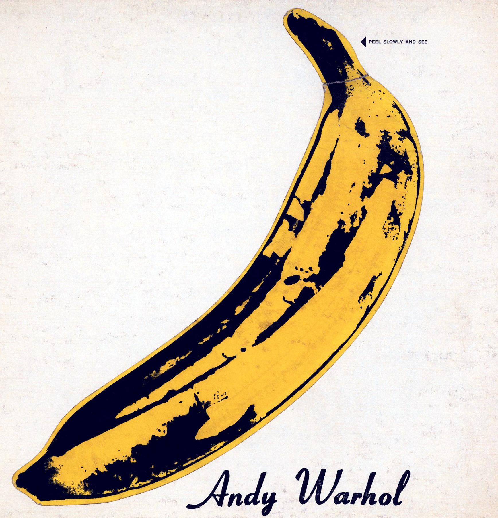 Andy Warhol Banana: Nico & The Velvet Underground vinyl record (1960s) 2