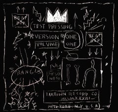 Basquiat record art 2001 (Basquiat Rammellzee K-Rob Beat Bop LP)