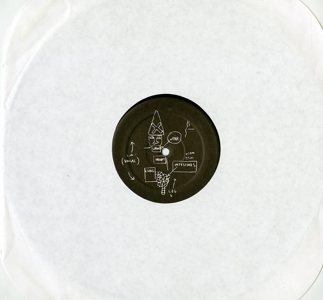 Basquiat record art 2001 (Basquiat Rammellzee K-Rob Beat Bop LP) en vente 2