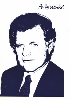 Used Andy Warhol Edward Kennedy 1980 (benefit announcement)