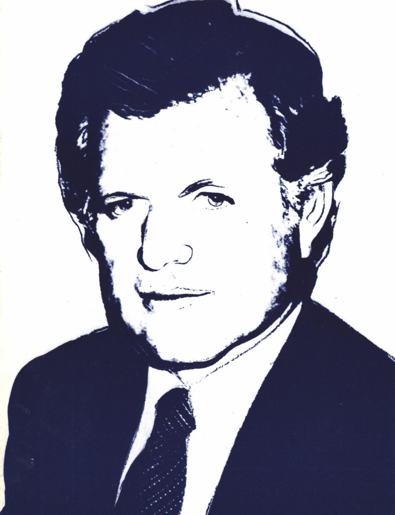 Andy Warhol Edward Kennedy 1980 (annuncio di beneficenza) in vendita 2