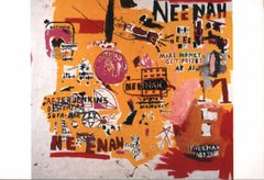 Basquiat Yvon Lambert gallery 1988 (announcement)