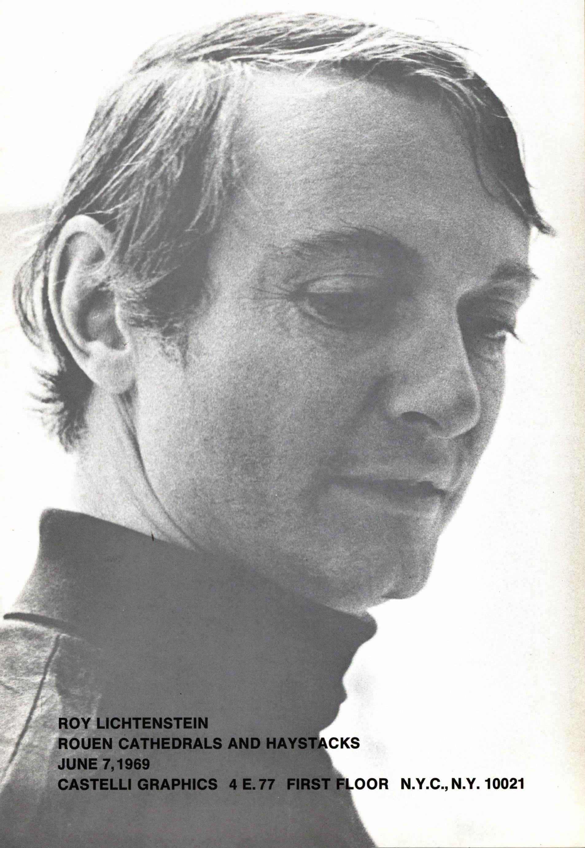 Roy Lichtenstein Leo Castelli gallery 1969 (annuncio) in vendita 1