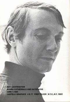 Roy Lichtenstein Leo Castelli gallery 1969 (announcement)