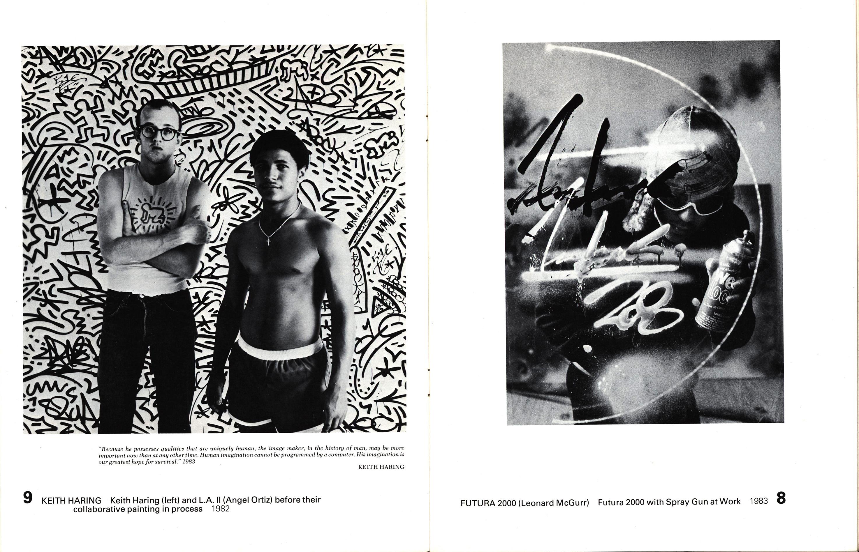 Catálogo Post-Graffiti Sidney Janis Gallery NY 1983 (Basquiat Keith Haring 1983) en venta 1